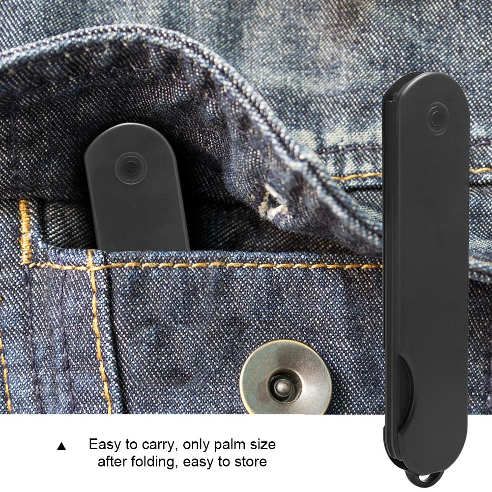 Multifunctional Portable Plastic Folding Pocket Combs Barber Men Oil Head Beard Combs Hair Styling Wide Tooth Combs