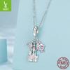 Gorgeous Fireworks Castle Diy Pendant Accessories, Dream Romance S925 Sterling Silver Bracelet Beaded