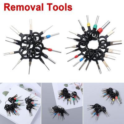 Key Pin Wire Crimp Connector Car Wire Terminal Pin Extractor Kit Stainless Steel Removal Tools