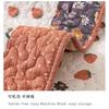 New Style Sofa Cushion Pastoral Style Pure Cotton Fabric Seat Cushion Sofa Cover Back Towel Cover Cloth Cushion