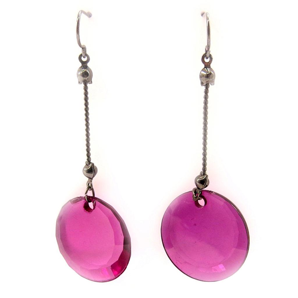 Les Trésors De Lily [L5203] - 3 Pairs of Multi-colored 'Coloring' Earrings