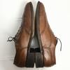 FLORSHEIM Royal Imperial Full Brogue Wingtip Shoes Brown size 9.5B 26.5-27.5 Men's(USED)