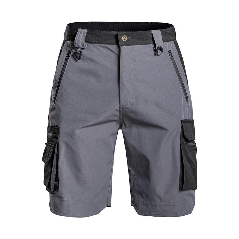 Men's Lightweight Quick-Dry Tactical Shorts - Breathable, Elastic, Fast-Drying Outdoor Workwear & Mountaineering Pants