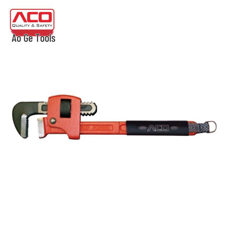 ACO Fall Protection Reinforced Straight Pipe Wrench 10 inch