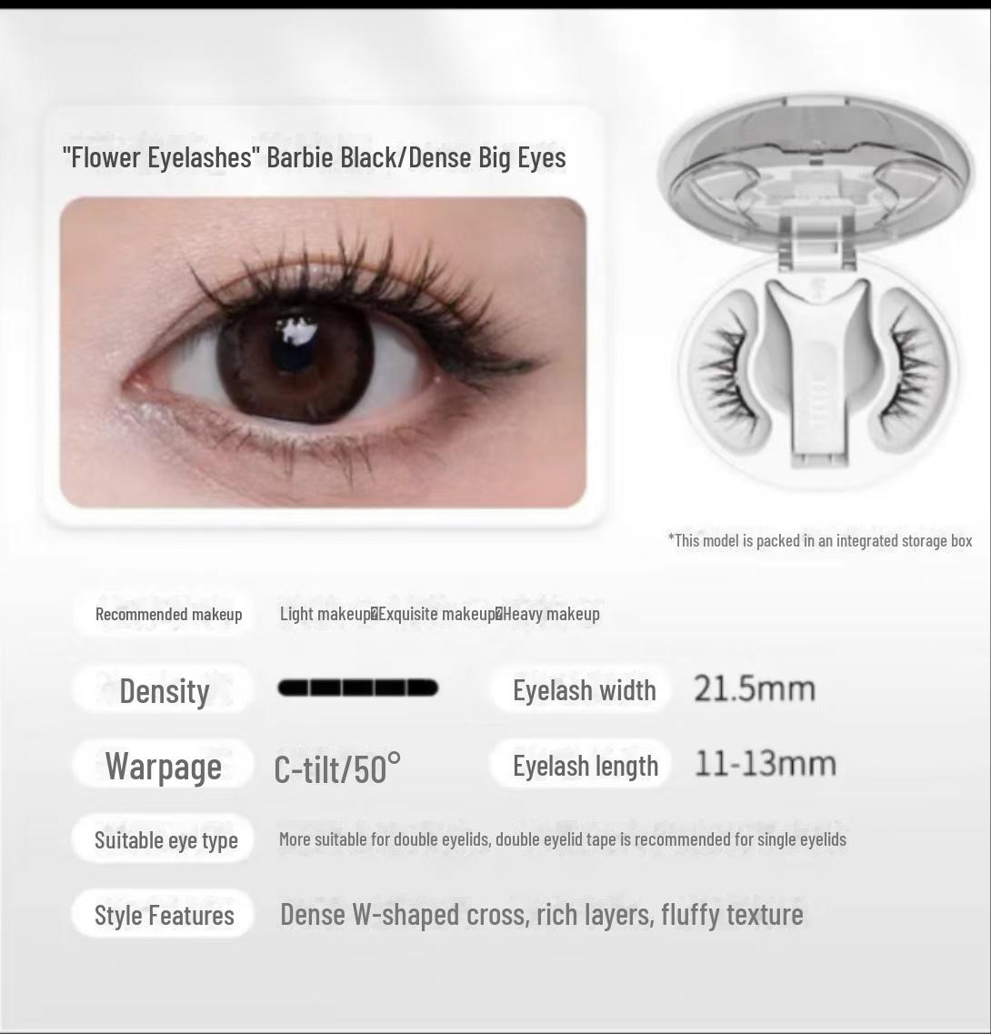 

WOSADO Yuetong 2.0 Набір магнітних вій - М які, Густі, Довгі C-завиток, Без клею.