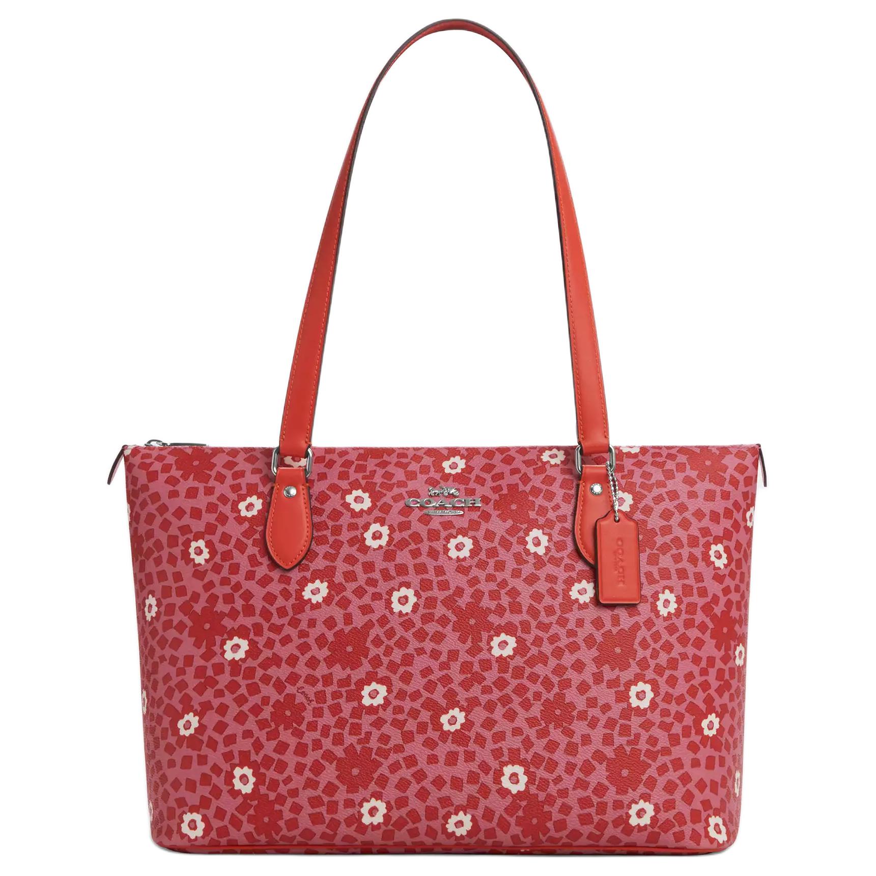 

Coach Gallery 37 Floral Print Coated Canvas Tote Bag Women tote bags Pink CBM19-SVPMC Basic Set (Bag+Dust Bag)
