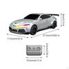 1:16 Remote Control Car Fast RC LED Lights Sound,with Charging Post,Sports,High Speed Sport
