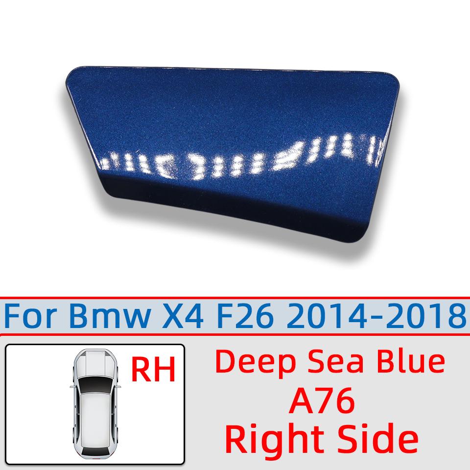 Car Accessories Front Bumper Headlight Washer Nozzle Cover For BMW X4 F26 2014-2018 Trim Lid Sprayer Shell Cap #51117389892