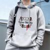 "Halloween"Men's Casual Hoodies Fleece Hip Hop 250g/m² Solid Pullover Sweatshirt Men Sportswear Clothing Sweatshirt Men's Clothing