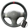 Car Accessories Hand Stitched Microfiber Leather RAV4 2006-2009 Scion XB 2008 Steering Wheel Cover For Toyota Yaris Vios