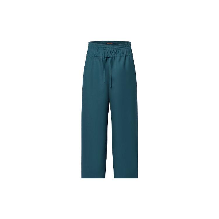 LOUIS VUITTON FW22 Casual Pants Men's Peacock Green 1AAH0V