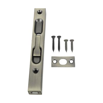 Slide Latch Slide Lock Thicken Aluminium Alloy Hidden Tube Easy Operation Slide Security Latch for