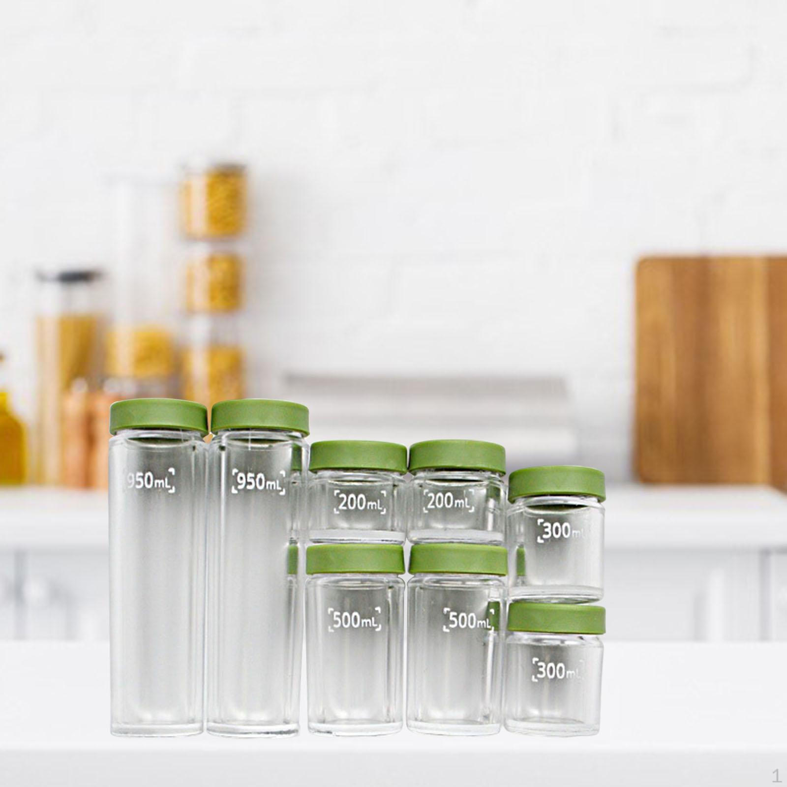 

1/6 1/12 Миниатюрный кукольный домик Запечатанная банка для хранения Бутылка Модель Игрушка Дети Dark Green