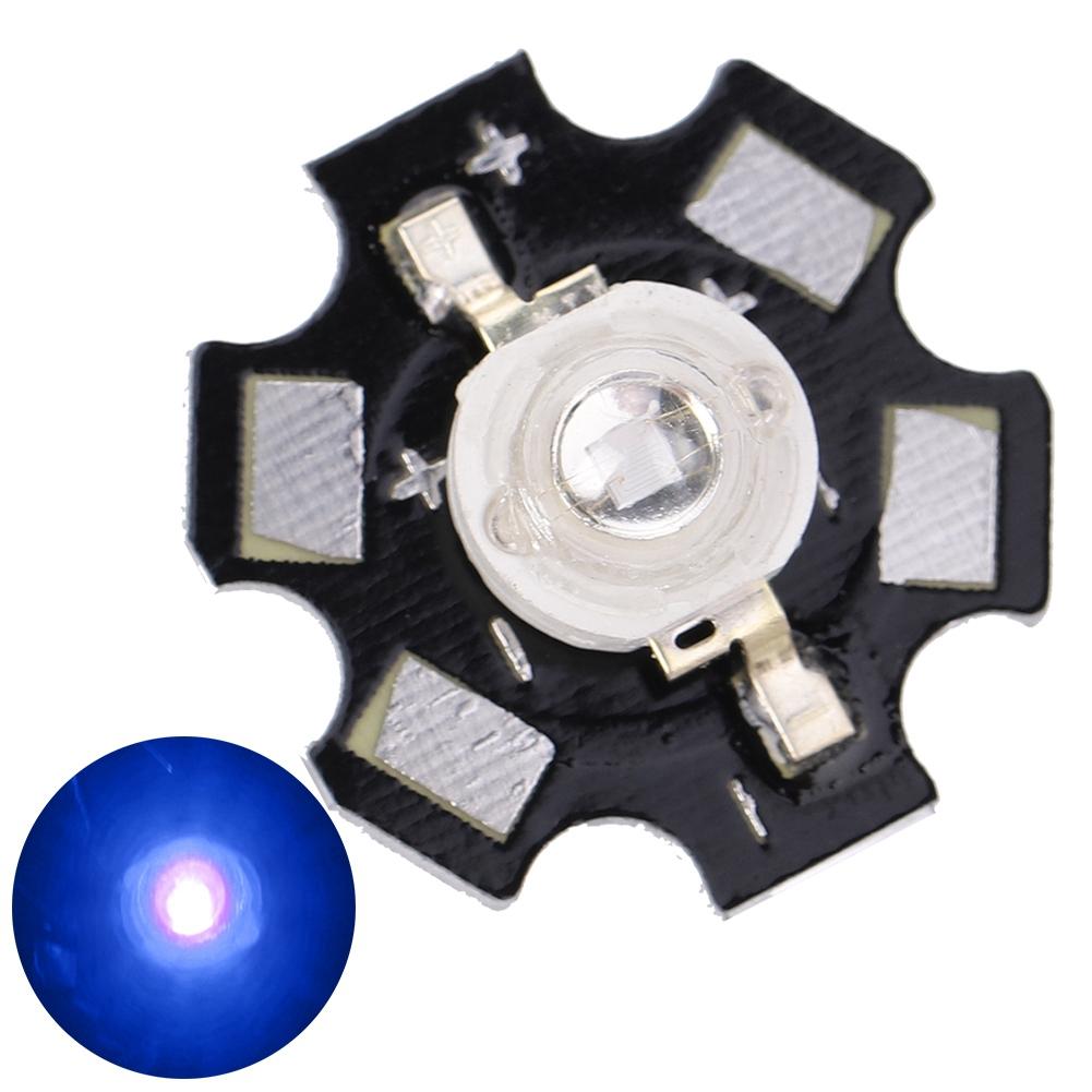 AXD-3W High Power UV Purple LED Lamp Beads Diode Chips With Aluminium Base