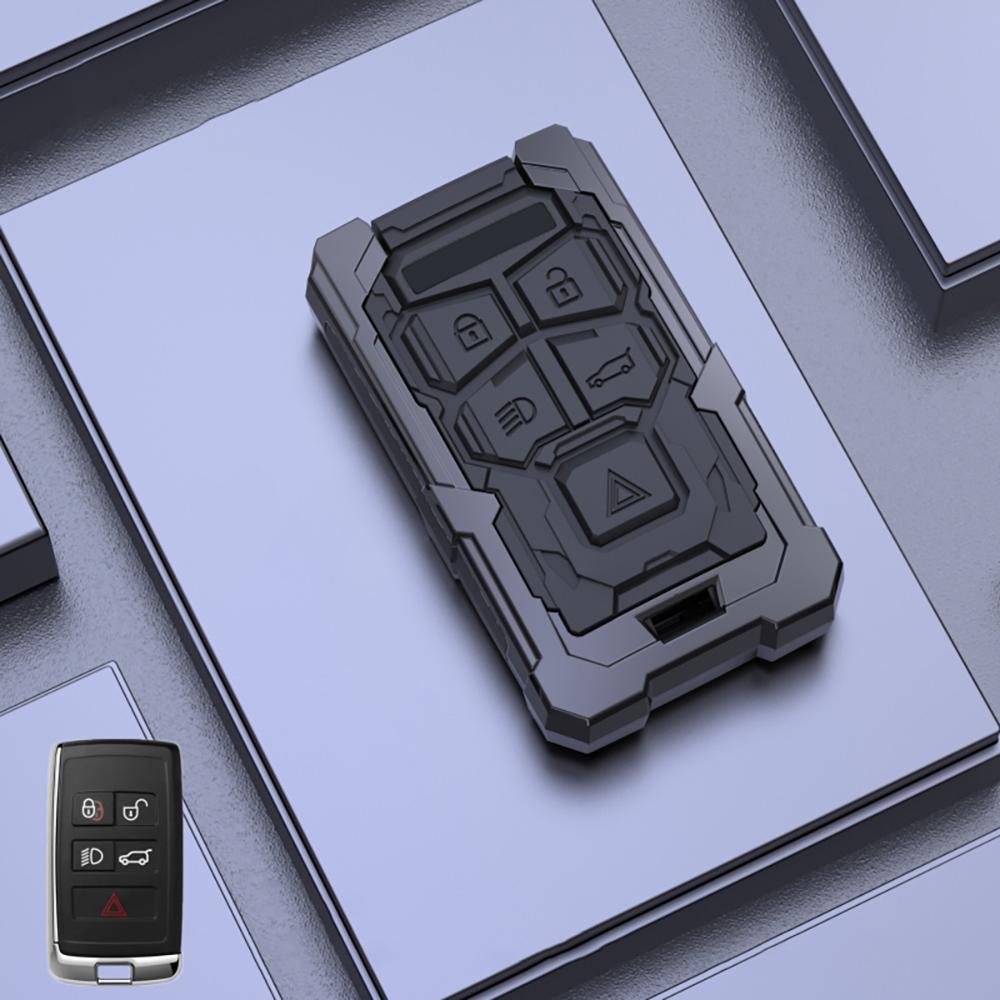 Zinc Alloy Car Key Case Cover Holder For Land Rover Range Rover Discovery 5 Sport For JAGUAR XE XF XJ F PACE Accessories