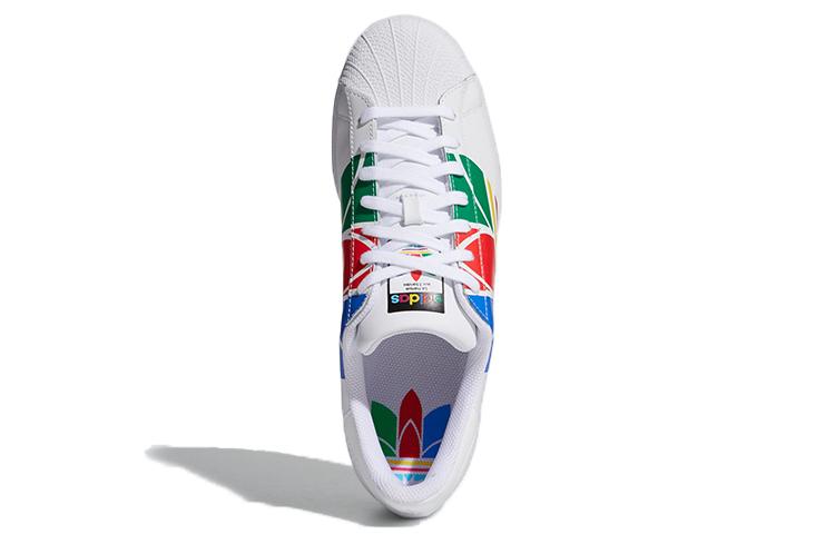 Adidas Superstar Pure 'Colorful Trefoil Cloud White' FU9519