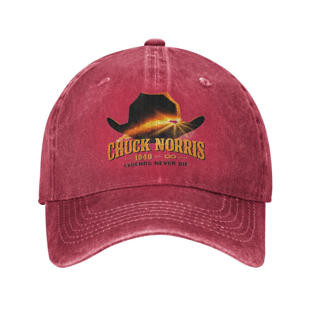 Chuck Norris Legends Never Die 1940 Forever Tribute Baseball Cap Men Women Distressed Cotton Snapback Hat Adjustable Caps Hat