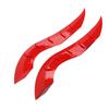 2 Pezzi Corni per Tetto Auto Modifica Unici Accattivanti Decorazione Esterna Auto Ornamento a Corno per SUV Berlina Hatchback