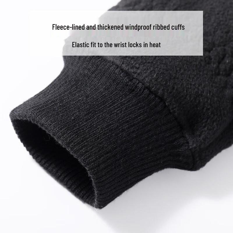 Warm Touchscreen Fleece Cycling Gloves
