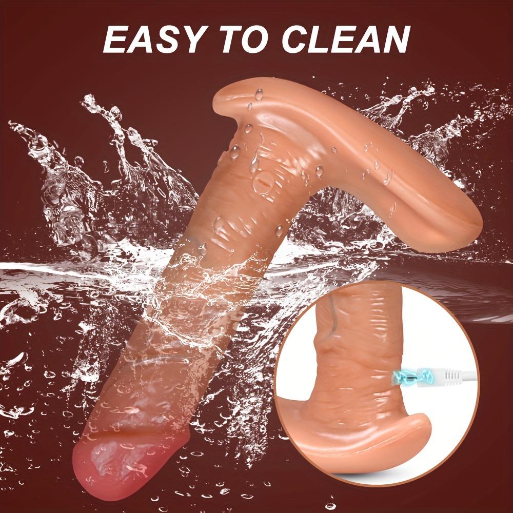 Powerful 9 Thrusting & Vibrating Wearable Dildo Remote Control Vibrator Sex Toys for Women Anal Toys