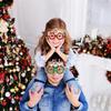 Christmas Decorations 2024 Glasses Frame Santa Snowman Eyeglasses Adult Kids Christmas Props Gift New Year Party Supply