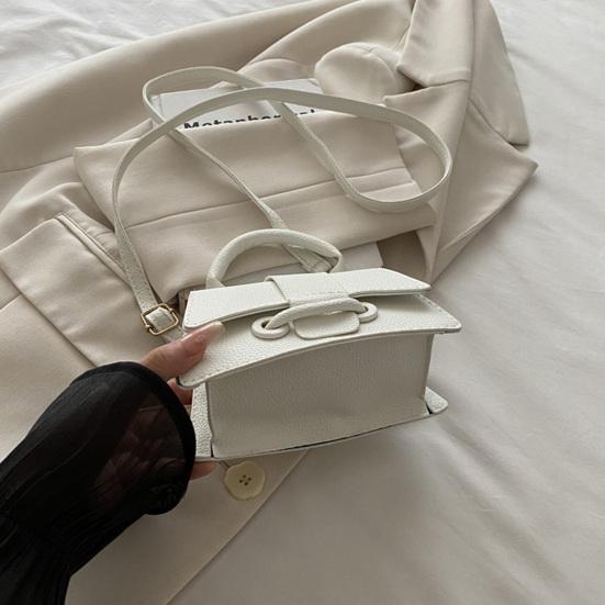 Women PU Leather Shoulder Bag Stylish Top Handle Bag Fashion Handbag with Removable & Adjustable Shoulder Strap Stylish Crossbody Bag for Commuting