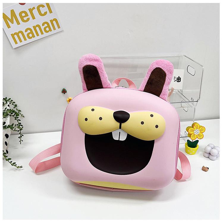 Adorable Cartoon Tiger Backpack For Kids Waterproof And Lightweight Nylon Bag
