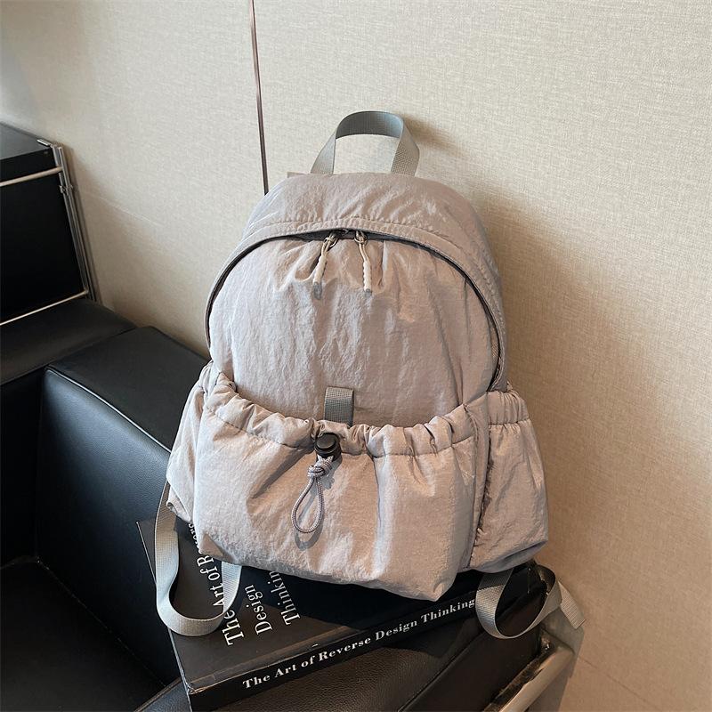 Backpack Women's Large-capacity New Leisure Student Class Schoolbag High-value Lightweight Travel Backpack