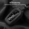 Alcantara Suede Remote Car Key Shell Case Coverk For Toyota Prado Crown Camry Corolla Sienna Highlander RAV4