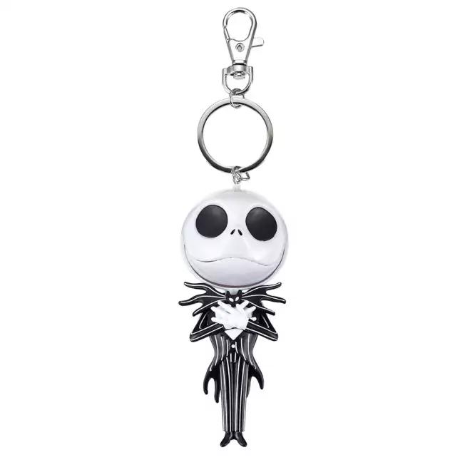 Disney Jack Skellington Light Up Keychain The Nightmare Before Christmas NEW