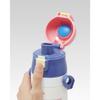 Snoopy Water Direct Stainless Steel 470ml [Insulated Bottle] Ultra-lightweight, Compact, Lockable, One-push Bottle,