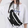 Damska torba na klatkę piersiową Trend w modzie Torba na talię Uliczny hip-hopowy piterek unisex saszetka na pasek Wysokiej jakości nylonowe damskie torby na ramię typu crossbody
