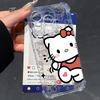 Transparent Hello Kitty Phone Case For Samsung Galaxy S26 Ultra 5G S25 FE Edge S24 S23 S22 Ultra Plus A57 5G Shockproof Cover