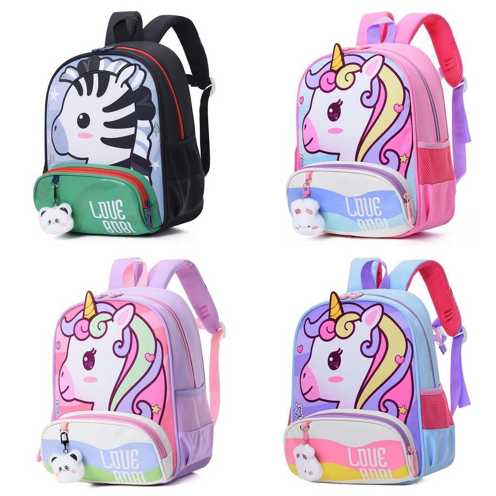 Adorable Lightweight Trendy Kid Backpack Stylish Unique Design Use Preschool