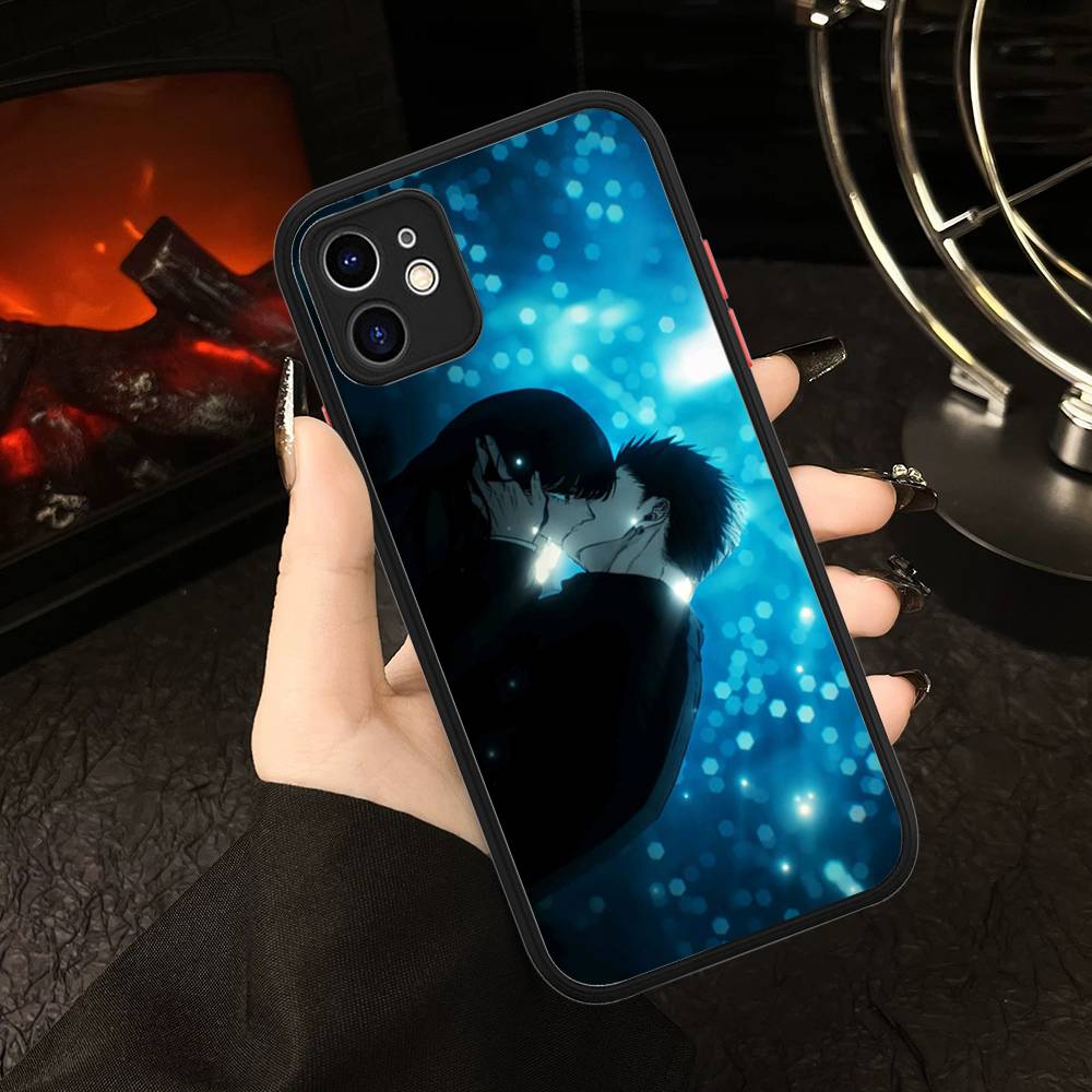Anime Cute Kaoruko And Rintarou Phone Case For iPhone 16e 16 15 14 13 12 11 Pro Max X XS Max Plus Matte Clear