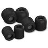 Ear Tips - COMPLY - Isolation Plus - Memory Foam - Black - For Adults