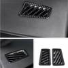 Carbon Fiber 2X Dashboard Air Outlet Vent Cover Trim For Toyota Avalon 2019-2021
