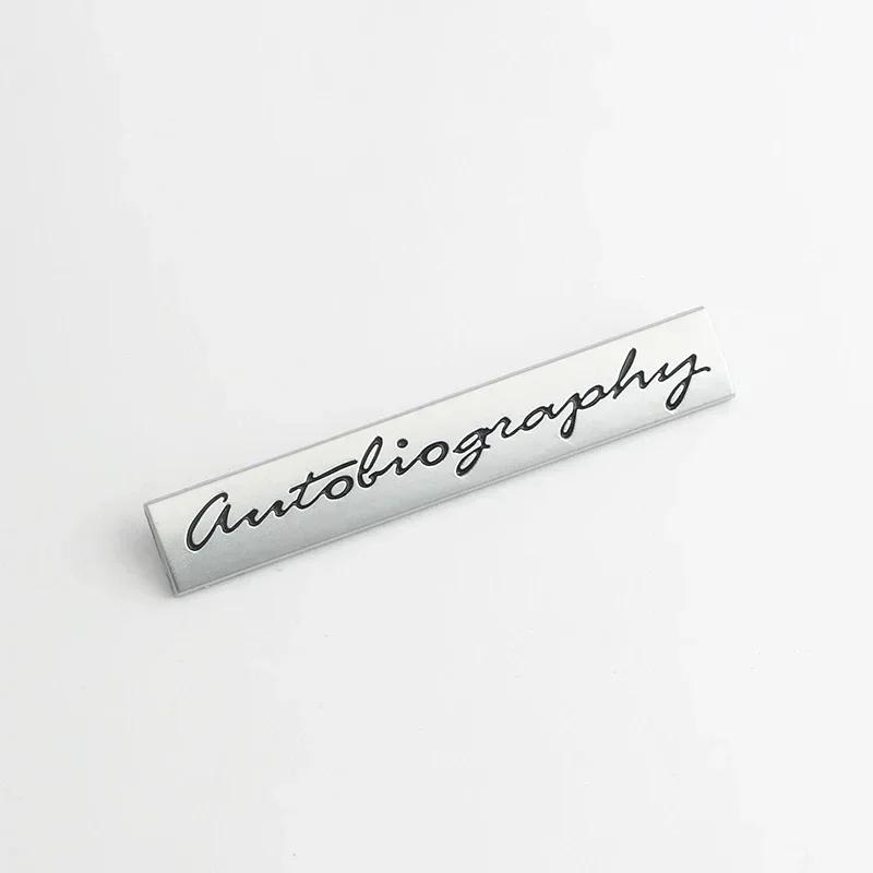 3D Metal Logo SUPERCHARGED Autoliography Engine Emblem Badge Sticker Car Styling Accessories
