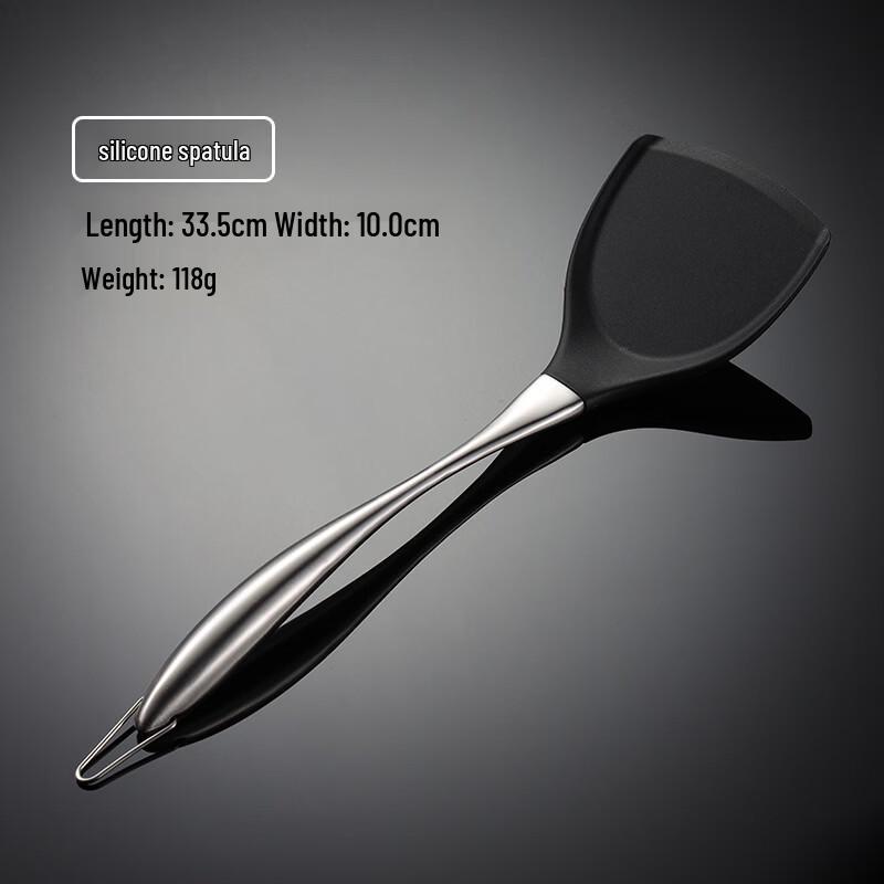 Wu Tuo Stainless Steel & Silicone Cooking Utensil Set