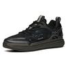 Anta Life Collection Cushioning, Wear Resistant Low Top Skateboard Shoes Men's Black Gold 912118050-4