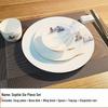 Chinese Landscape Ceramic Tableware Set