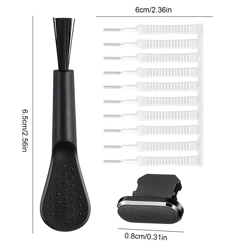 Mobile Phone Speaker Dust Removal Cleaner Tool Kit For Phone Earphones Charge Port Dustproof Cleaning Brush