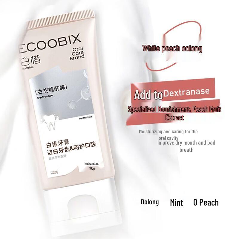 Bai Xi White Peach Oolong Fluoride Toothpaste 100g