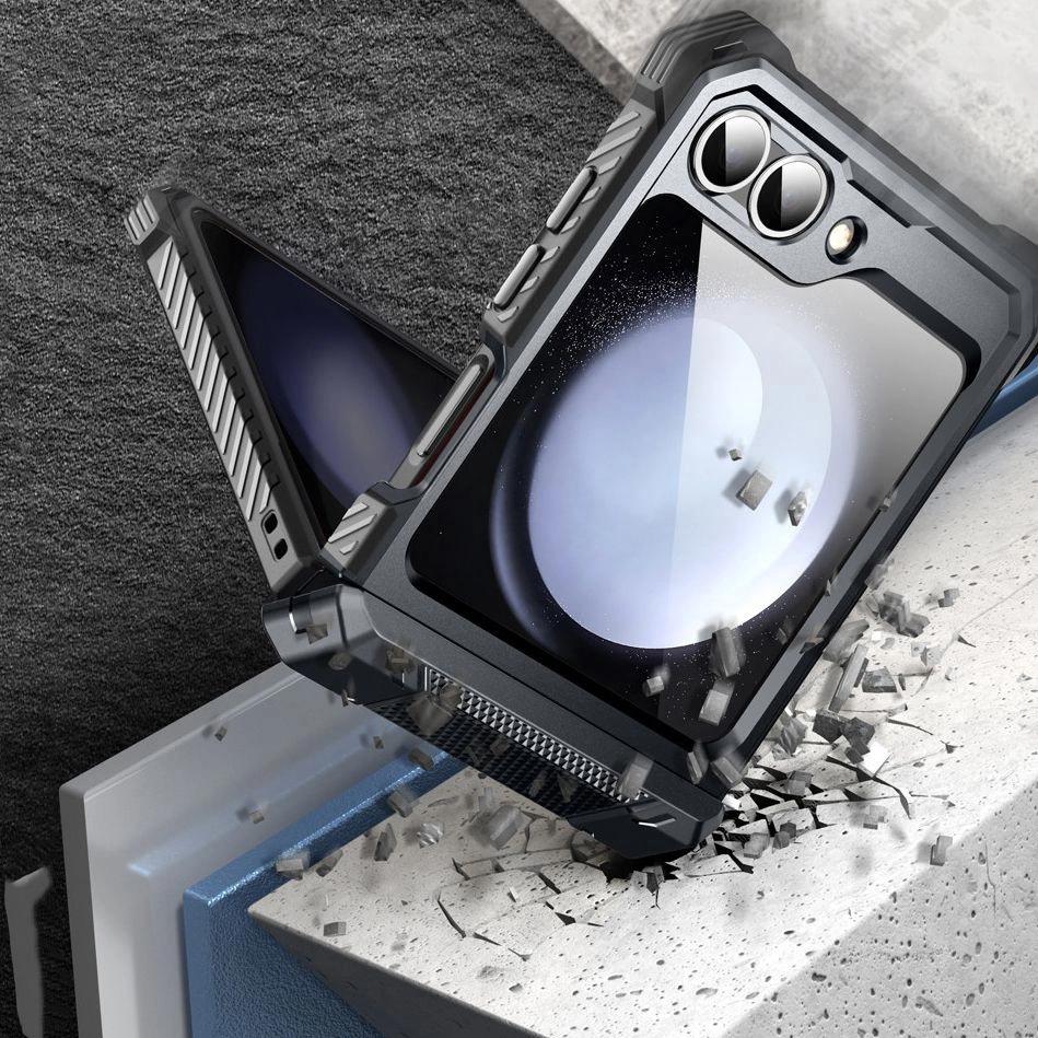 Etui Supcase Iblsn Armorbox Na Samsung Galaxy Z Flip 6 - Czarne