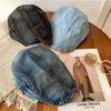 Cotton Painter Beret British Style Peaked Cap Casual Flat Cap  Summer