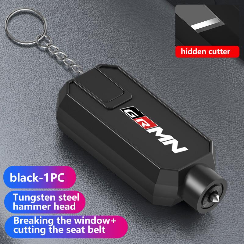 

Car Mini Safety Hammer Auto Seat Belt Cutter Life-Saving Emergency Window Breaker For Toyota Crown GR Corolla YARIS Auris C-HR