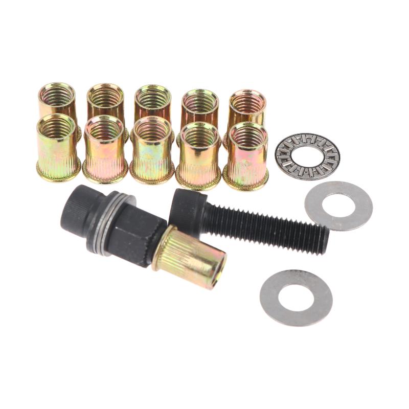 M3 M12 Rivet Nut Tool Set Ergonomic Manual Installation Kit With Assorted Nuts Washers For Sheet Metal DIY Tasks