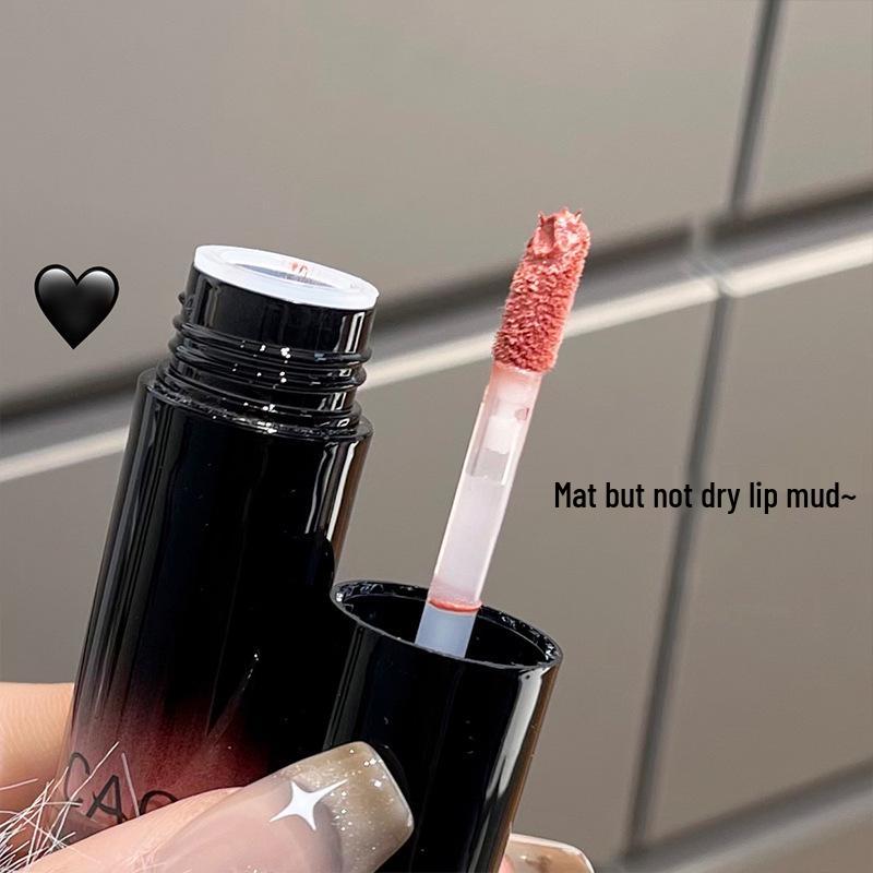 CACE Twilight Dew Matte Lip Mud: Silky, Pigmented, Whitening, Long-Lasting, Non-Stick Velvet Lip Gloss.