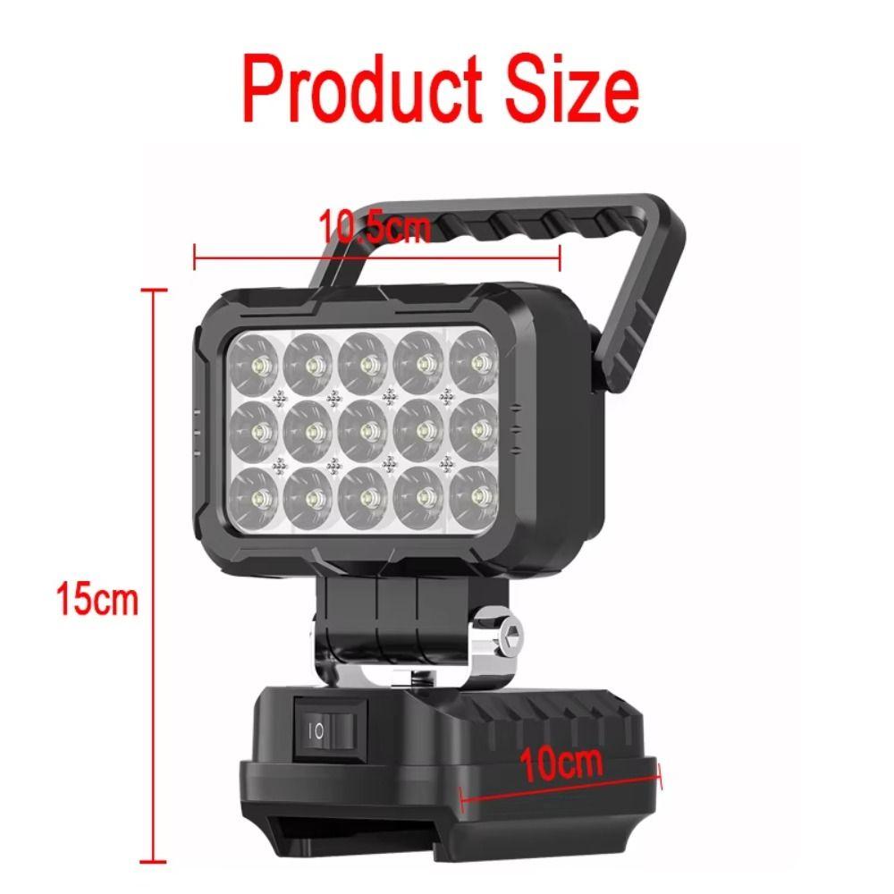 15 Beads LED Working Light Portable LED Spotlight New LED Working Lamp  Camping