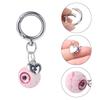 Eyeball Charms Halloween Eyes Keychain Resin Material Eye Keychain Gothic Eye Keychain  Cool Decor